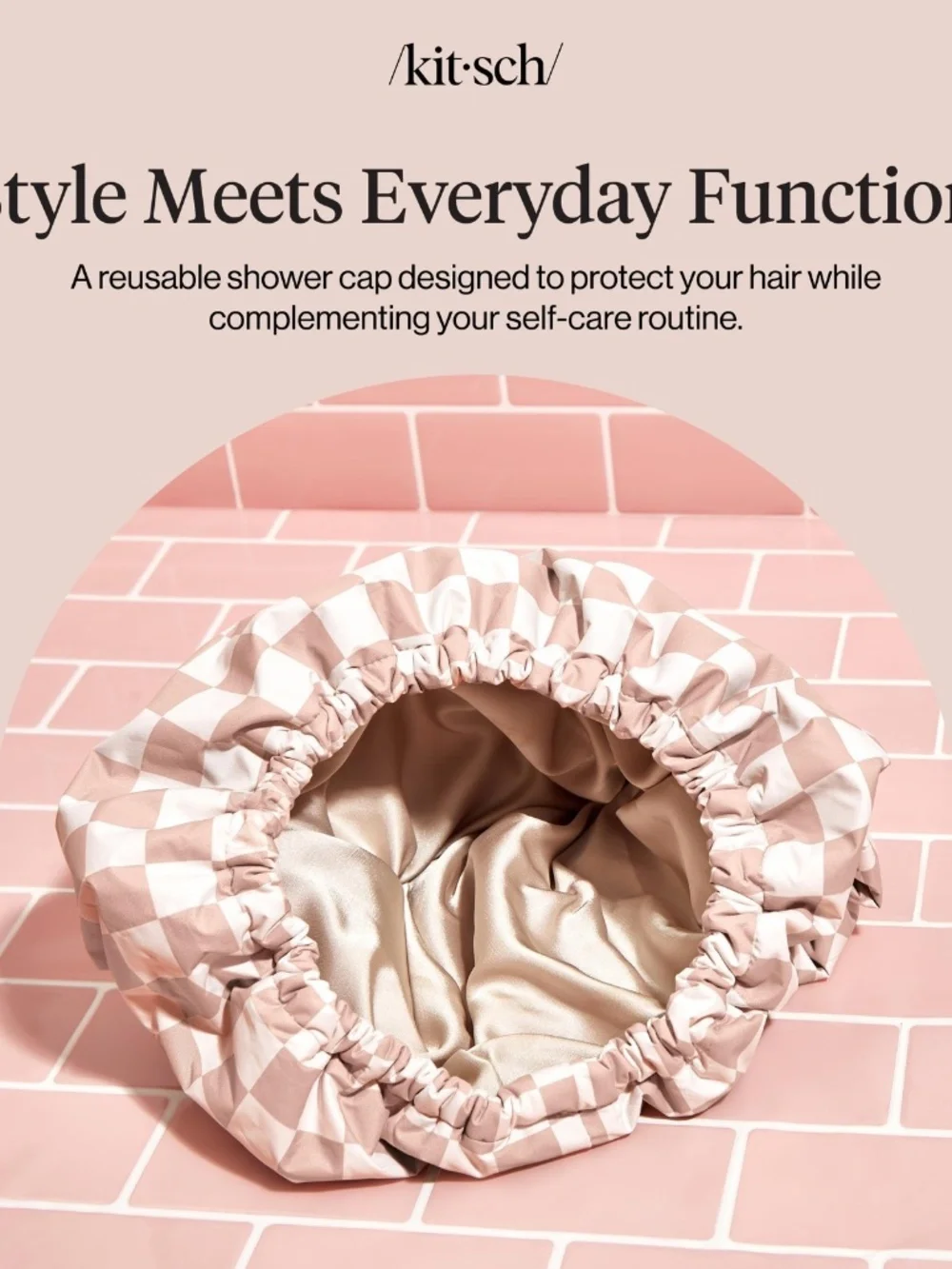 /kitsch/ flexi shower cap